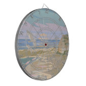 Beach House Dartscheibe (Vorderseite Links)