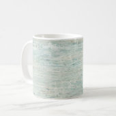 Beach House Driftwood Ocean Coasta Familienname Kaffeetasse (Vorderseite Links)
