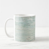 Beach House Driftwood Ocean Coasta Familienname Kaffeetasse (Links)
