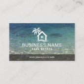 Beach House Ferien Vermietung Real Anwesen Agent Visitenkarte (Vorderseite)