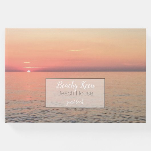 Beach House Ferienwohnung Foto Abdeckung Gästebuch (Vorderseite)