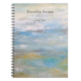 Beach House Ferienwohnung Miete Gästebuch Notizblock