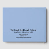 Beach House Gästebuch (Rückseite)