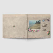 Beach House Gästebuch mit Aloha & Plumeria (Voll)