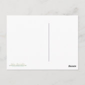 Beach House ・ Geburtstagskarte Postkarte (Rückseite)