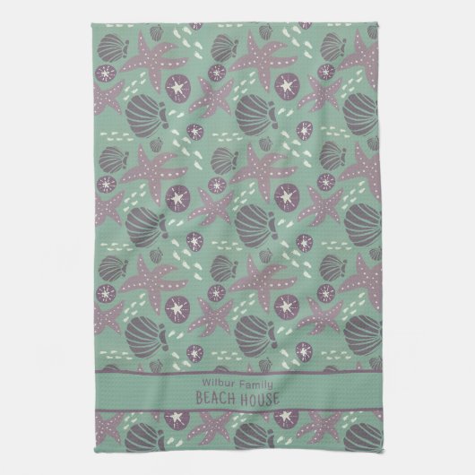 Beach House Geschirrtuch (Vertikal)