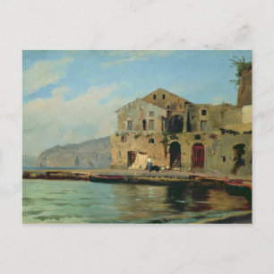 Beach House in Sorrento Postkarte