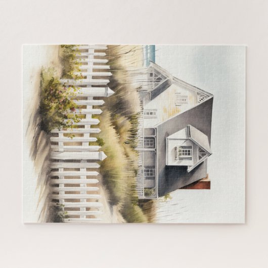 Beach House Jigsaw Puzzle (Horizontal)