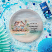 Beach House Junggeselinnen-Abschied Pappteller (Party)