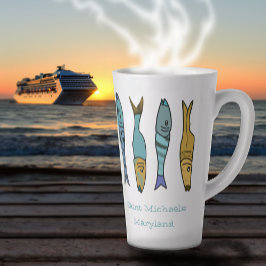 Beach House Latte Tasse
