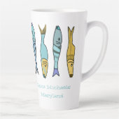 Beach House Latte Tasse (Rechts)