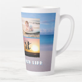 Beach House Life Multi-photo  Milchtasse