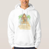Beach House Mens Hoodie (Vorderseite)