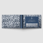 Beach House Nautical Coral Vacacation Miete Silver Gästebuch (Voll)