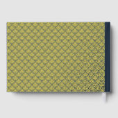 Beach House Nautical Vacation Rental Gold Muscheln Gästebuch (Rückseite)