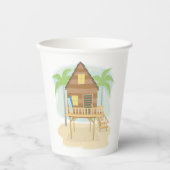 Beach House Pappbecher (Vorderseite)