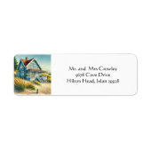 Beach House Rücksendeadresse (Vorne)