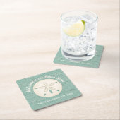 Beach House Sand Dollar Paper Untersetzer (Vor Ort)