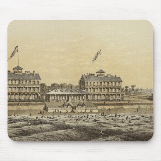 Beach House, Sea Girt, Monmouth Co., NJ Mousepad (Vorne)