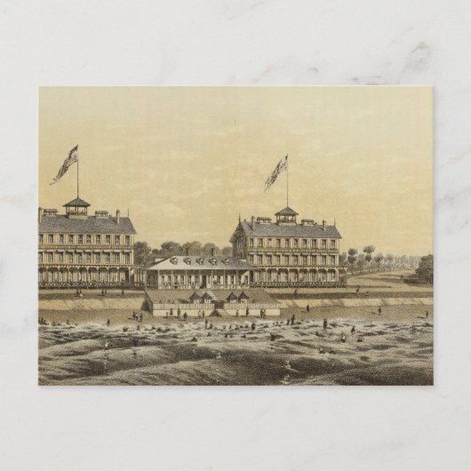 Beach House, Sea Girt, Monmouth Co, NJ Postkarte (Vorderseite)