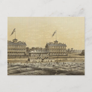 Beach House, Sea Girt, Monmouth Co, NJ Postkarte