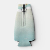 Beach House Seepferd Aqua Blue ID623 Flaschenkühler (Rückseite)