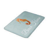 Beach House Seepferd Medium Bath Mat Badematte (Schrägansicht)