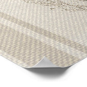 Beach House Seepferd Seashore Poster (Ecke)