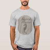 Beach House Seepferd Seashore T-Shirt (Vorderseite)