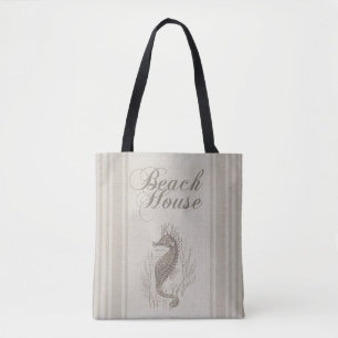 Beach House Seepferd Seashore Tasche