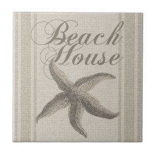 Beach House Starfish Seashore Fliese
