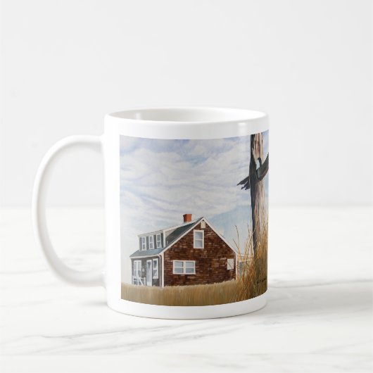 Beach House Sunrise Kaffeetasse (Links)