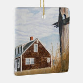 Beach House Sunrise Keramikornament (Rechts)