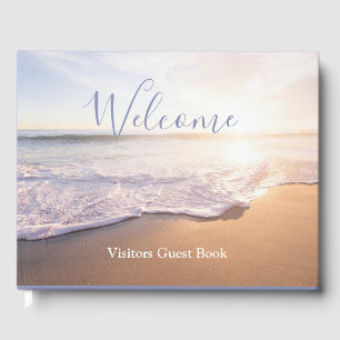 Beach House Vacation Rental Guestbook Notebook Gästebuch