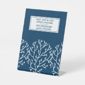 Beach House Vacation Rental WIFI Gastinformationen Sockelschild (Vorderseite)