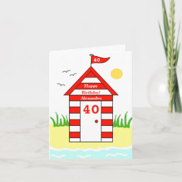 Beach Hut 40. Karte