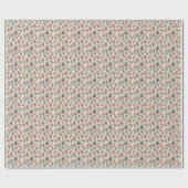 Beach Hut Pattern Geschenkpapier (Flach)