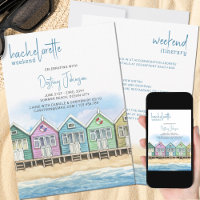 Beach Huts Bachelorette Wochenendreise