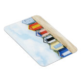 Beach Huts I Magnet (Rechte Seite)