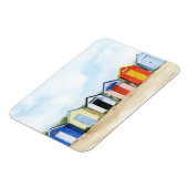 Beach Huts I Magnet (Linke Seite)