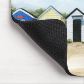 Beach Huts I Mousepad (Ecke)