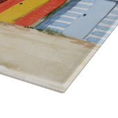 Beach Huts I Schneidebrett (Ecke)