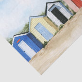 Beach Huts I Seidenpapier (Ausschnitt)
