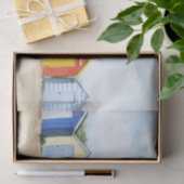 Beach Huts I Seidenpapier (Geschenk)