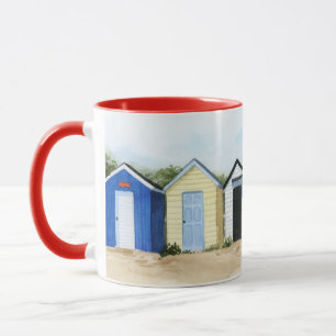 Beach Huts I Tasse