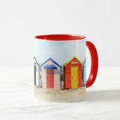 Beach Huts I Tasse (VorderseiteRechts)