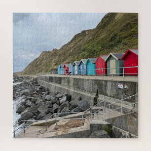 Beach Huts in Sheringham Norfolk Puzzle