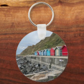 Beach Huts in Sheringham Norfolk Schlüsselanhänger (Vorderseite)