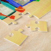 'Beach Huts' Jigsaw Puzzle (Seite)