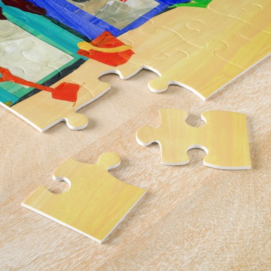 'Beach Huts' Jigsaw Puzzle (Seite)